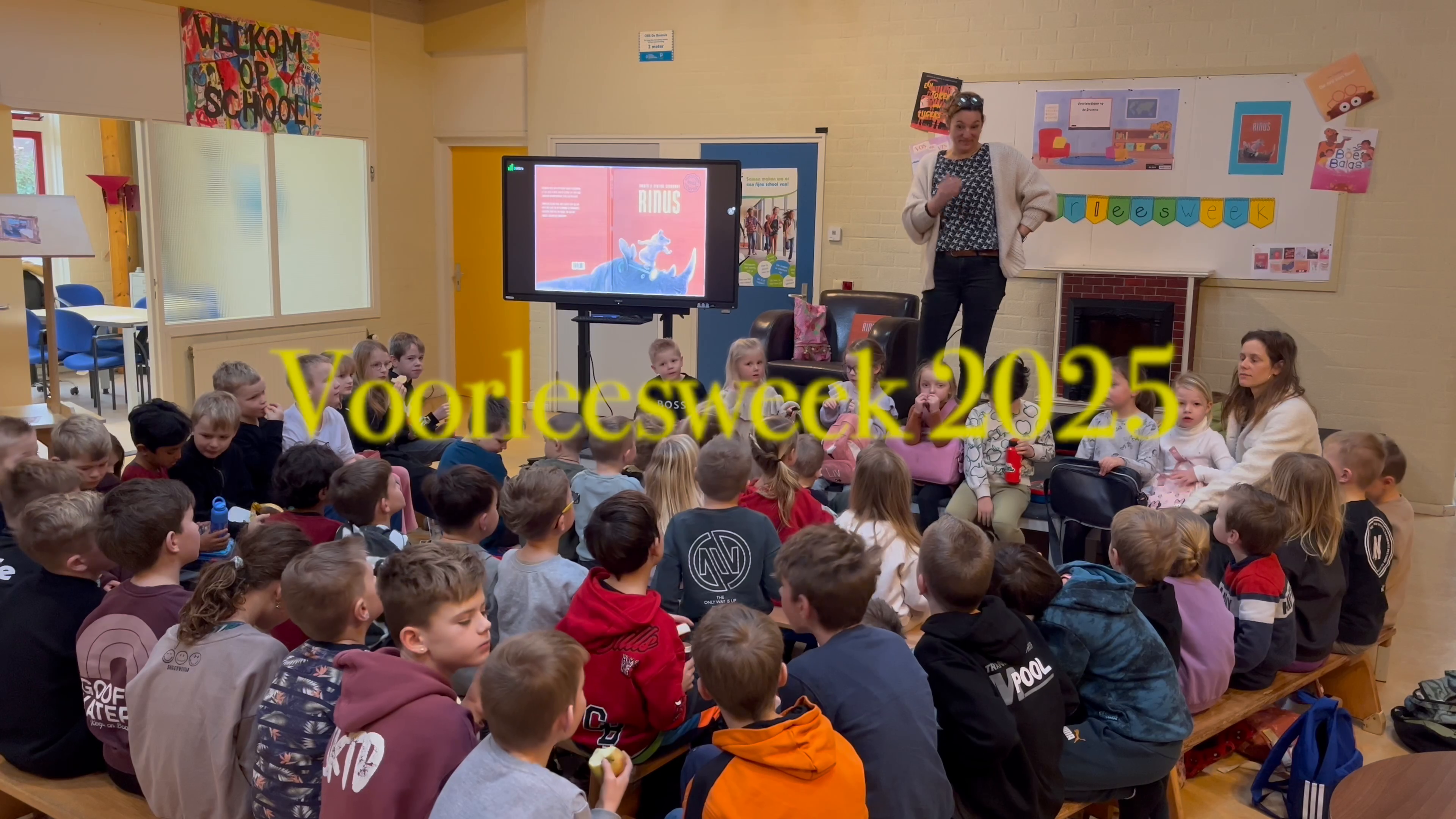 De Voorleesweek is begonnen